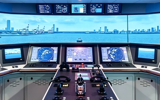 Deck‑equipment control electronic modules